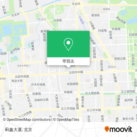 蓟鑫大厦地图