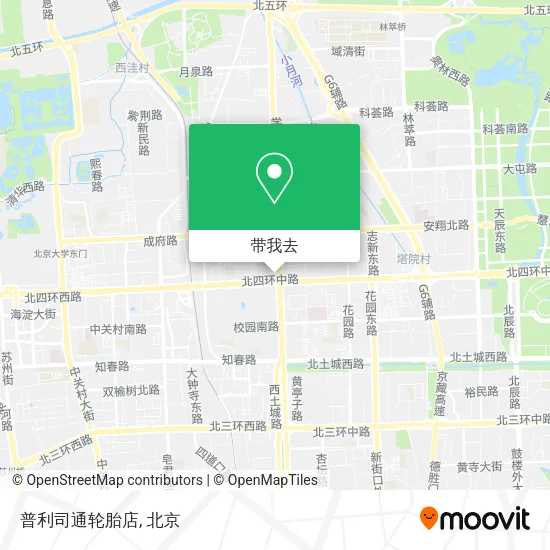 普利司通轮胎店地图