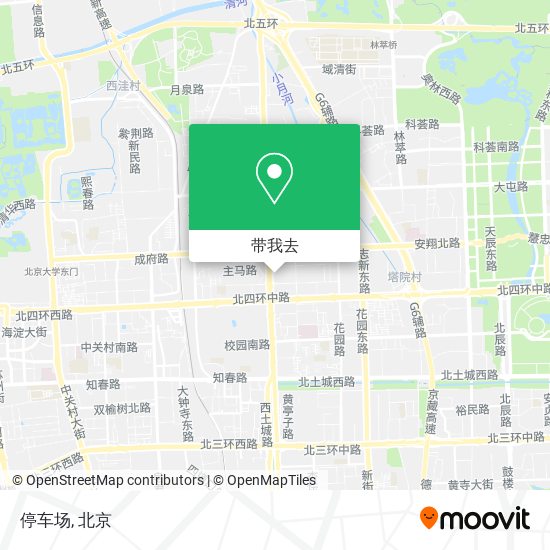 停车场地图