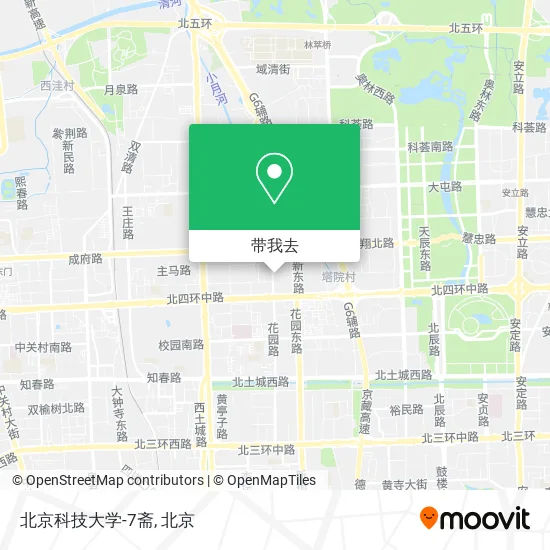 北京科技大学-7斋地图