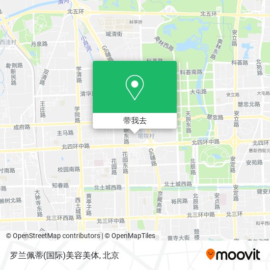 罗兰佩蒂(国际)美容美体地图