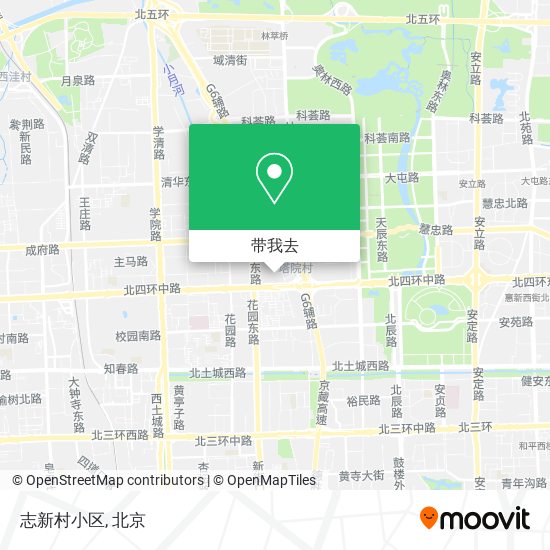 志新村小区地图