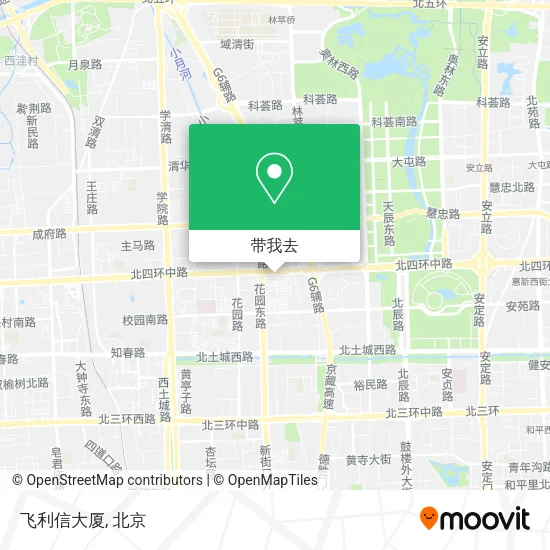 飞利信大厦地图