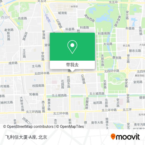 飞利信大厦-A座地图