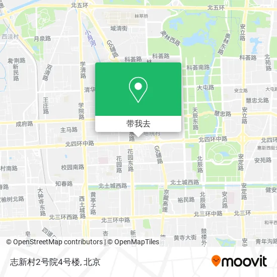 志新村2号院4号楼地图