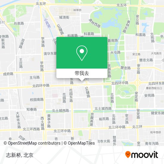 志新桥地图