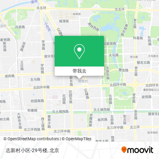 志新村小区-29号楼地图