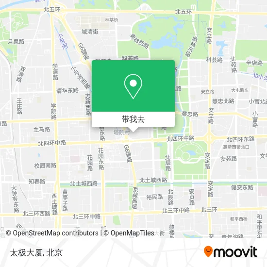 太极大厦地图