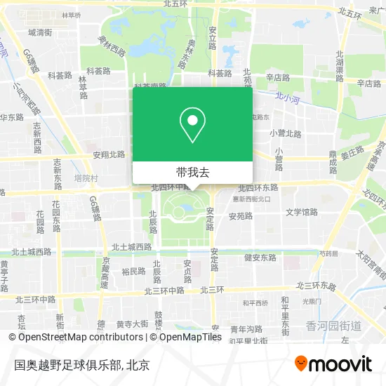 国奥越野足球俱乐部地图