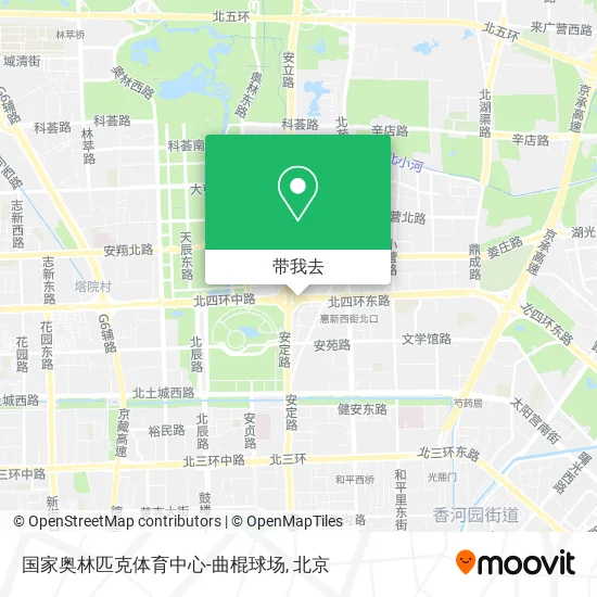 国家奥林匹克体育中心-曲棍球场地图