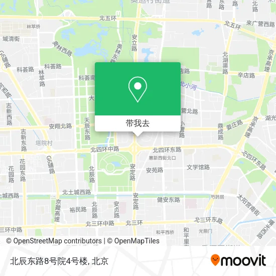 北辰东路8号院4号楼地图