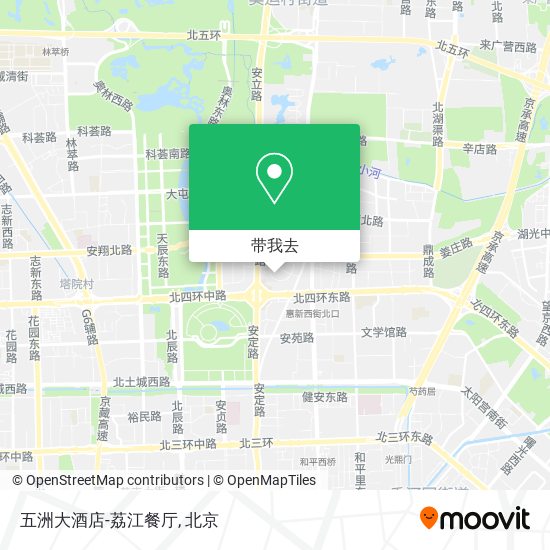 五洲大酒店-荔江餐厅地图