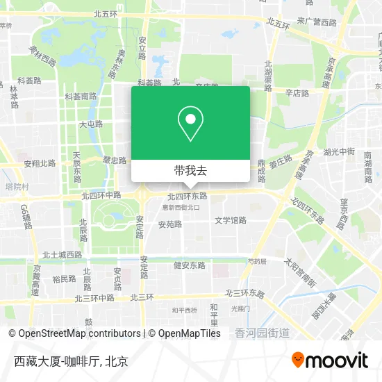 西藏大厦-咖啡厅地图