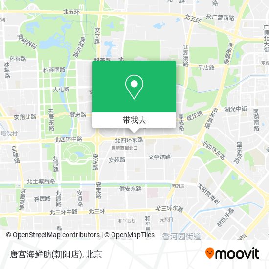 唐宫海鲜舫(朝阳店)地图