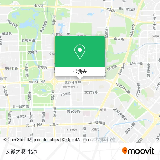 安徽大厦地图