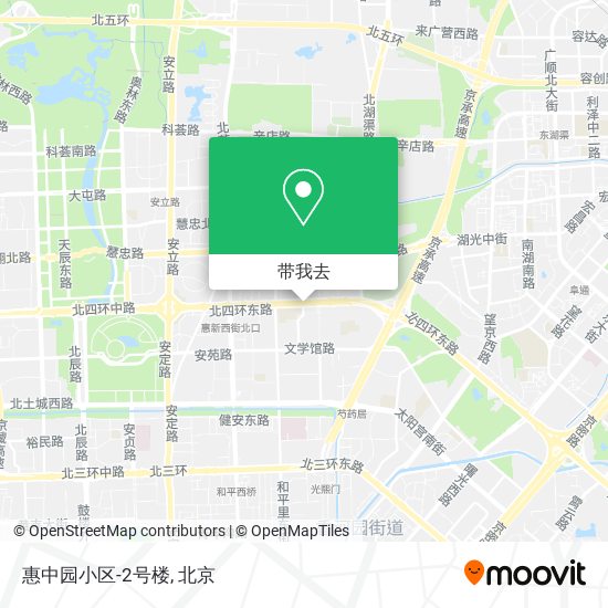 惠中园小区-2号楼地图