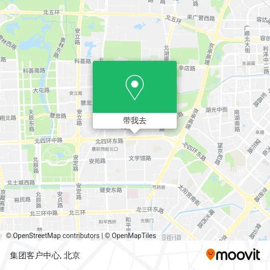 集团客户中心地图