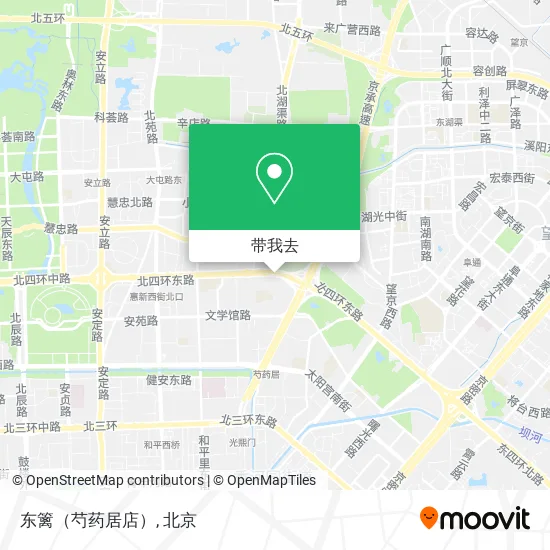 东篱（芍药居店）地图