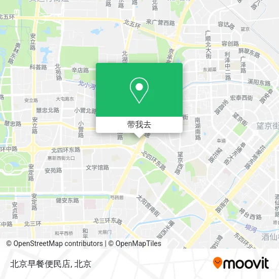 北京早餐便民店地图