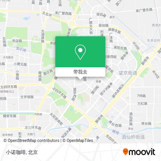 小诺咖啡地图