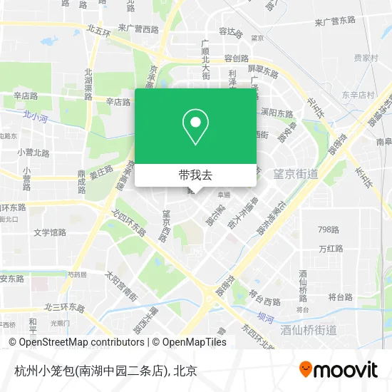 杭州小笼包(南湖中园二条店)地图