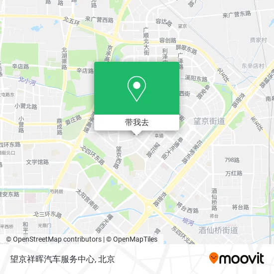 望京祥晖汽车服务中心地图