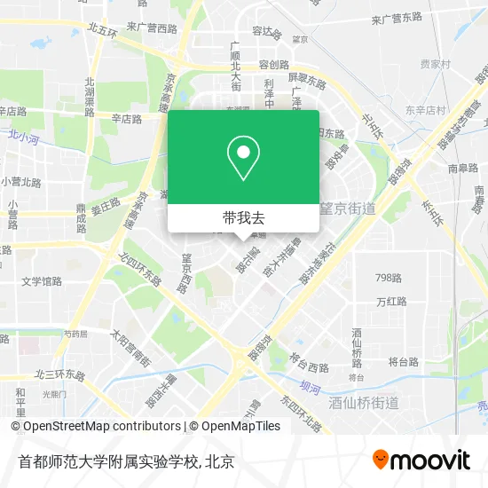 首都师范大学附属实验学校地图