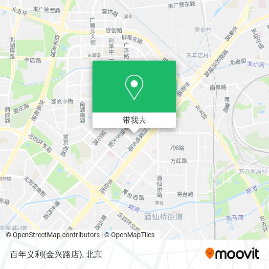百年义利(金兴路店)地图