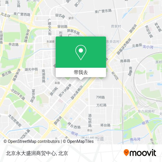 北京永大盛润商贸中心地图