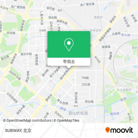 SUBWAY地图