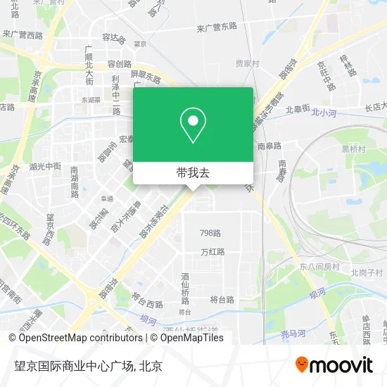 望京国际商业中心广场地图