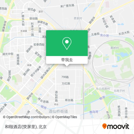 和颐酒店(荧屏里)地图