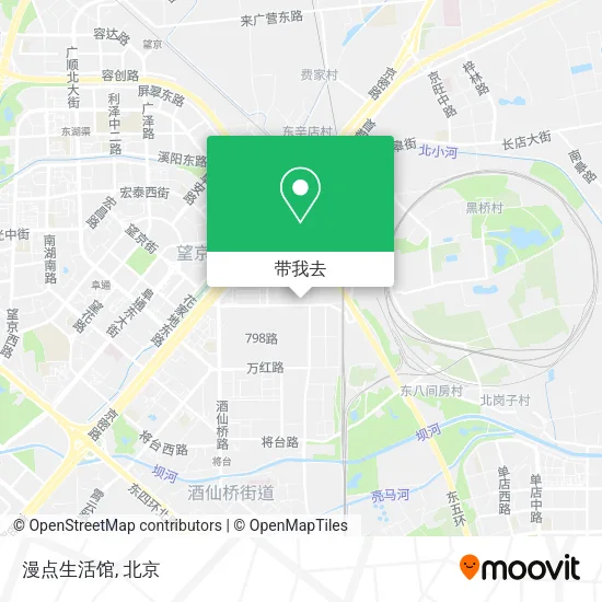 漫点生活馆地图