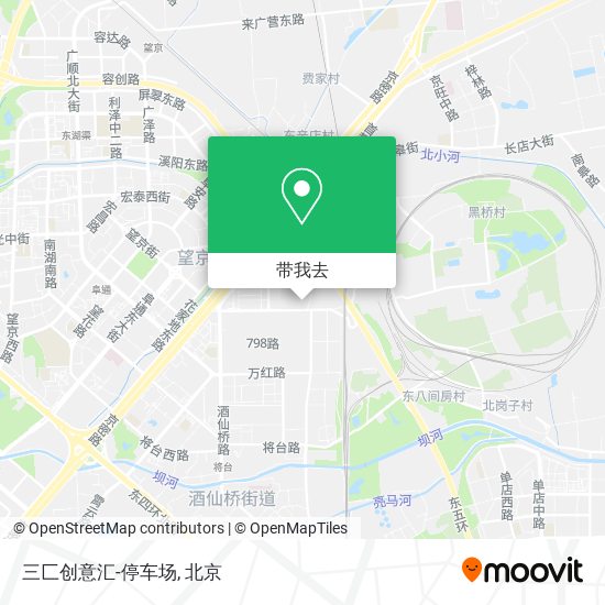 三匚创意汇-停车场地图