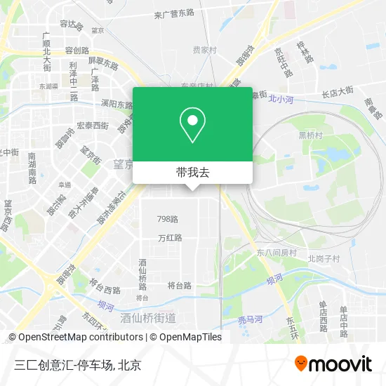 三匚创意汇-停车场地图