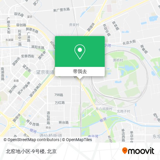 北窑地小区-9号楼地图