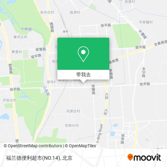 福兰德便利超市(NO.14)地图