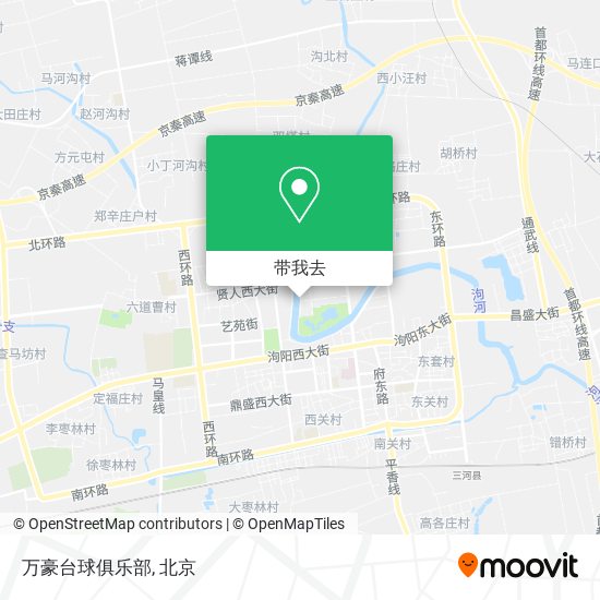 万豪台球俱乐部地图