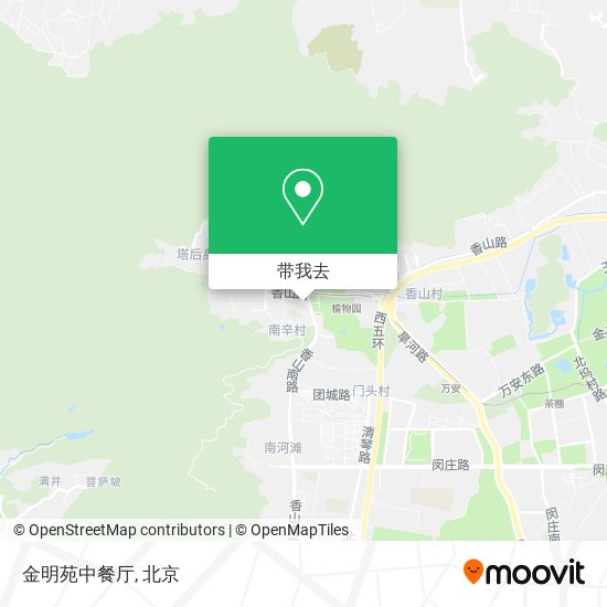 金明苑中餐厅地图