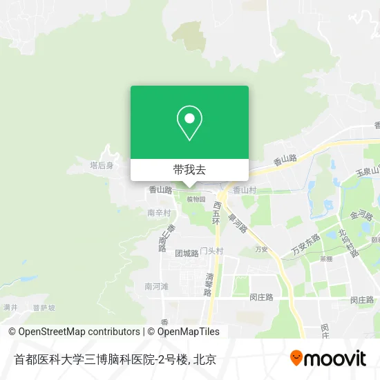 首都医科大学三博脑科医院-2号楼地图