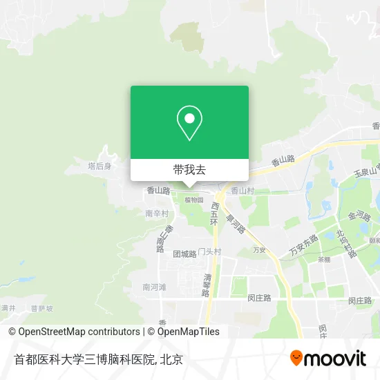 首都医科大学三博脑科医院地图