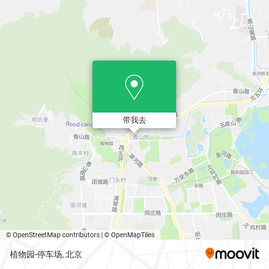 植物园-停车场地图