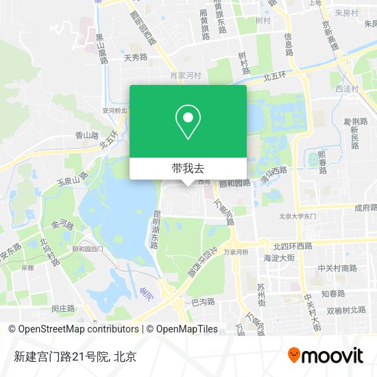 新建宫门路21号院地图