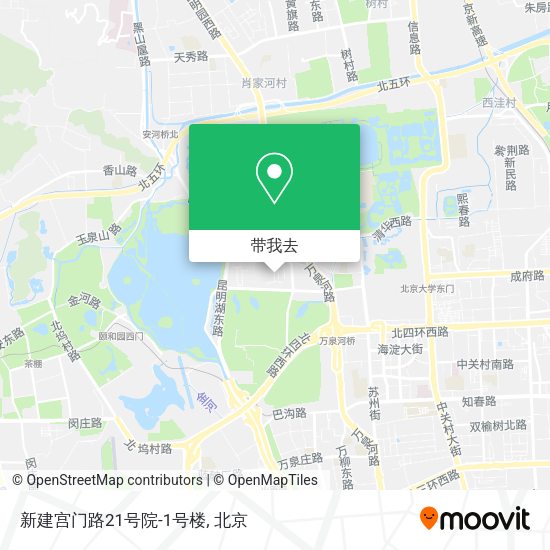 新建宫门路21号院-1号楼地图