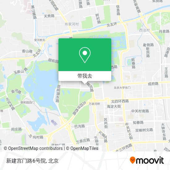 新建宫门路6号院地图
