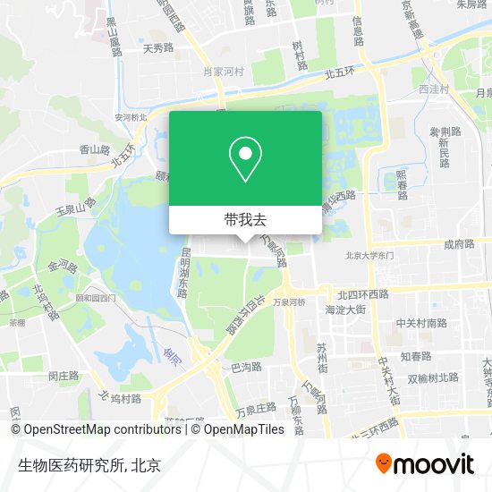 生物医药研究所地图