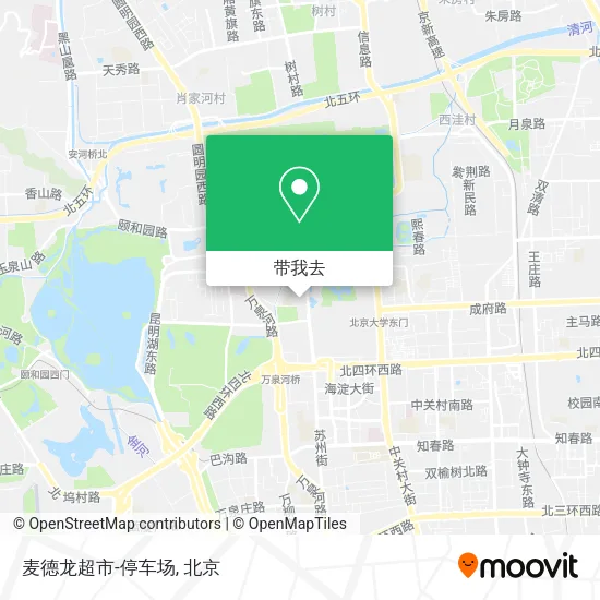 麦德龙超市-停车场地图