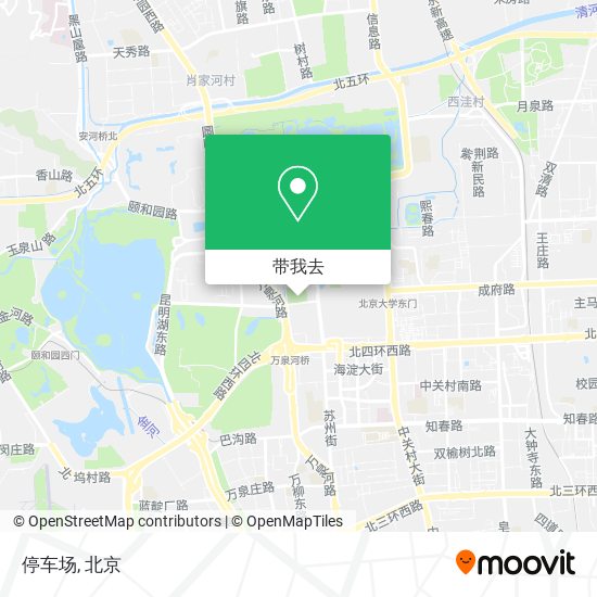 停车场地图