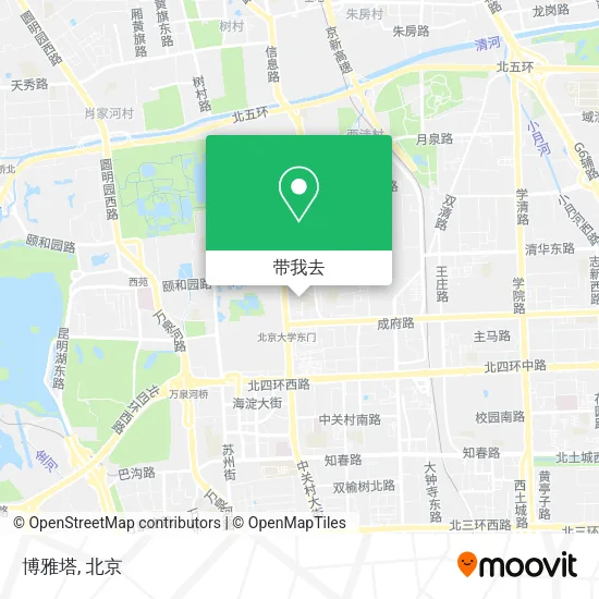 博雅塔地图