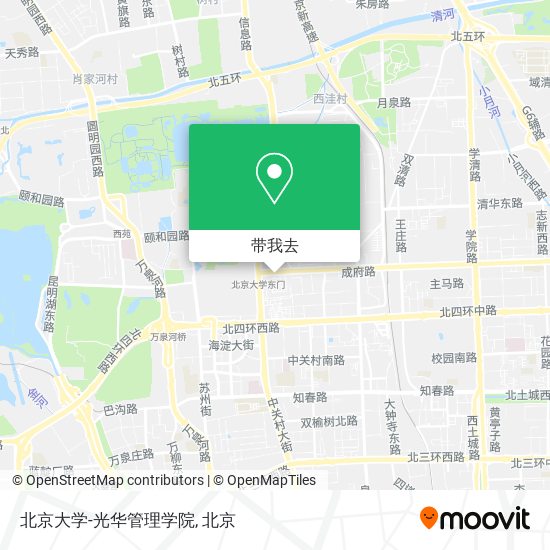 北京大学-光华管理学院地图